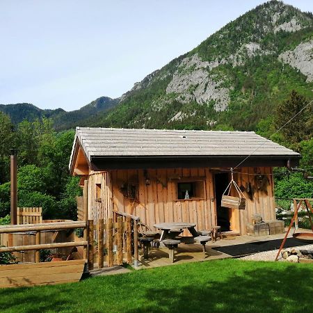 Chalet Trappeur Le Biot Bagian luar foto